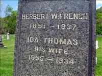 French, Herbert W. and Ida (Thomas)